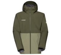 Mammut - Linard Light Hardshell Hooded Jacket - Waterproof jacket size S, olive