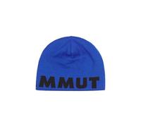 Mammut Logo Beanie Hat, Eiger Blue-Black, One Size