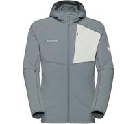 Mammut - Madris Light Midlayer Hooded Jacket - Fleece jacket size L, grey