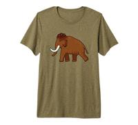 Mammut Mammoth Museum Mammuthus Mastodon Woollen Elephant Premium T-Shirt