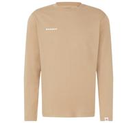Mammut Straight-cut cotton longsleeve Base Longsleeve T-Shirt Men Mini Logo - sablun, L