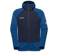 Mammut - Massone Midlayer Hooded Jacket - Fleece jacket size M, blue