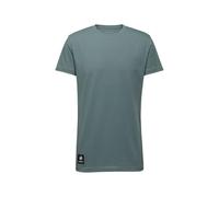Mammut Massone Patch Organic Cotton T-Shirt - Men's Lightweight Tee for Climbing, Strata, Trasparente, Medium