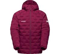 Mammut - Men's Hybrid Hiking Insulated jacket - Sender IN Hooded Jacket Men Vin for Men - Size M - Burgundy Burgundy M