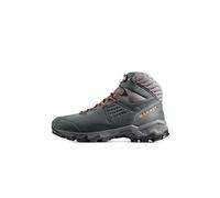 Mammut Men's Mercury IV Mid LTH High Rise Hiking Shoes, Black-hot red, 10 UK