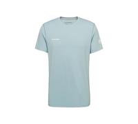 Mammut - Breathable and lightweight hiking T-shirt - Selun FL T Shirt Men Nebla for Men in Recycled Polyester - Size S - Blue Blue S