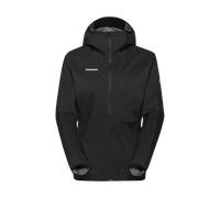 Mammut Minimalist packable hiking hardshell Ducan Light HS Hooded Jacket Women - black, XS