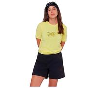 Mammut Mountain Fruendenhorn Short Sleeve T-shirt Yellow S Woman