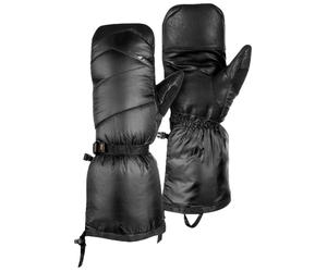 Mammut - Mountaineering mittens in PrimaLoft® - Arctic Mitten Black for Women in Leather - Size 9 Black 9