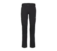 Mammut Multifunctional all-season hiking softshell pants Runbold Guide SO Pants Women - black, UK 10 S, short
