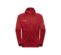 Mammut Multifunctional, hooded midlayer jacket Crag ML Hooded Jacket Men - dark red, M