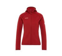 Mammut Not your average fleece jacket Aconcagua ML Hooded Jacket Women - dark red, S