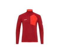 Mammut Our lightest midlayer Aenergy Light ML Half Zip Pull Men - dark red- red, S