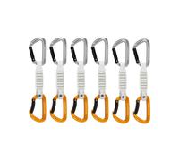 Mammut - Pack of 6 climbing quickdraws - 6 Pack Sender Keylock 12 cm - Orange Orange one size