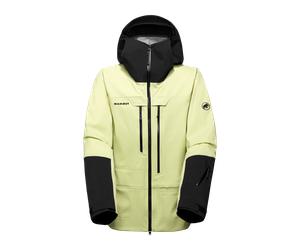 Mammut Packable, lightweight freeride jacket Haldigrat Light HS Hooded Jacket Men - sulai-black, M