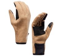 Mammut Water-repellent woolen gloves with fleece lining Passion Glove - sablun melange, 7