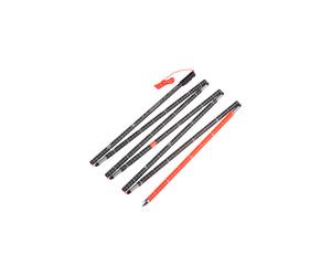 Mammut Professional probe with fast-tensioning system Carbon Probe 280 speed lock - vibrant orange, one size
