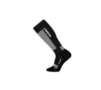 Mammut Quick-drying, compression mountaineering socks Mountaineering Compression Knee Socks - black-white, M/39-41