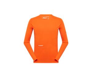 Mammut Quick-drying mountaineering long-sleeved top Eiger Nordwand FL Longsleeve Men - eiger orange, XXL