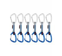 Mammut - Quickdraw pack - Crag Wire 10 cm Indicator 6 Pack in Aluminium - Blue Blue