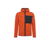 Mammut Recycled polyester hiking midlayer jacket Tamaro ML Hooded Jacket Men - autumn larice-black, S