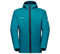 Mammut - Rime Air Insulation Hybrid Hooded Jacket - Synthetic jacket size S, turquoise