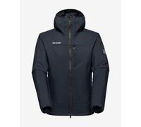 Mammut Rime In Hooded Jacket Charcoal Black - S