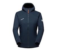 Mammut Rime Light Flex Hooded Women's Insulated Jacket, Marine, L