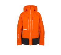 Mammut Rugged GORE-TEX PRO hardshell freeride jacket Eiger Free Pro HS Hooded Jacket Women - eiger orange-black, XS