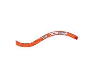 Mammut Simple Rope 9.8 Crag Classic DUODESS, Adults Unisex, Vibrant Orange/White (Orange), 80 m