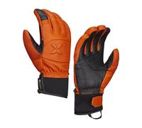 Mammut - Ski touring gloves in PrimaLoft® and GORE-TEX - Eiger Free Glove Solar Dust Black in Leather - Size 10 - Orange Orange 10