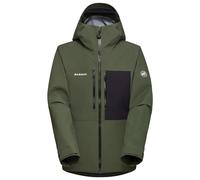 Mammut - Stoney Hs Hooded Jacket Men Dark Marsh Black - L - Ski Jacket
