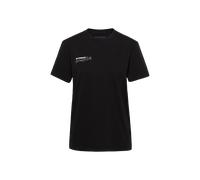 Mammut Straight-cut organic cotton t-shirt Base T-Shirt Women Multi-Pitch - black, M