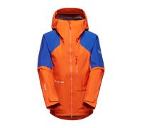 Mammut Streamlined GORE-TEX Pro mountaineering hardshell Eiger Nordwand Advanced HS Hooded Jacket Women - eiger orange-eiger blue, XS