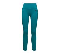 Mammut Stretchy, fleece-lined climbing tights Crag Winter Tights Women - deep teal, XL, Normal