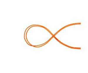 Mammut Strong, multifunctional accessory cord 7.0 Cord 4m - orange, One Size