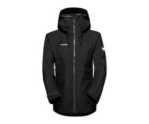 Mammut Sustainable 3-layer hardshell jacket Crater IV HS Hooded Jacket Women - black, L