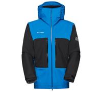 Mammut - Taiss Hardshell Hooded Jacket - Waterproof jacket size L, blue/black