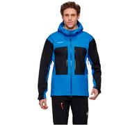 Mammut Durable 3-layer mountaineering jacket Taiss HS Hooded Jacket Men - glacier blue-black, M