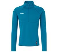 Mammut Warm, half-zip performance midlayer Taiss ML Half Zip Pull Men - deep teal, XXL