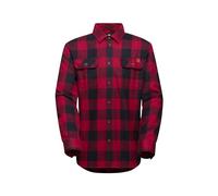Mammut Tamaro Longsleeve Shirt Men, Blood red-Black, L