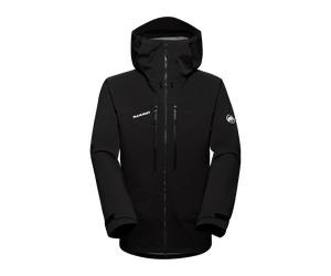 Mammut Technical all-rounder for mountain enthusiasts Taiss Pro HS Hooded Jacket Men - black, L