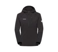 Mammut Technical midlayer for every adventure Madris Light ML Half Zip Hoody Women - black, L