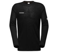 Mammut - Tree Wool Firstlayer Longsleeve - Sport shirt size 3XL, black