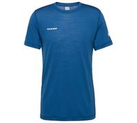 Mammut - Tree Wool Firstlayer T-Shirt - Sport shirt size M, blue