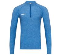 Mammut - Tree Wool Thermal FL Half Zip Longsleeve - Sport shirt size S, blue