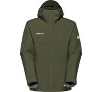 Mammut - Treeline Light Hardshell Hooded Jacket - Waterproof jacket size L, olive