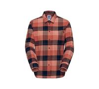 Mammut Trovat Longsleeve Shirt Women, Brick-Black, S