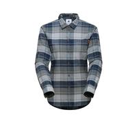 Mammut Trovat Longsleeve Shirt Women, Steel-Marine, M