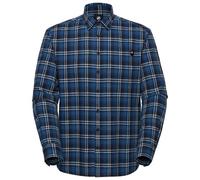 Mammut Trovat Summer Long Sleeve Shirt Blue L Men